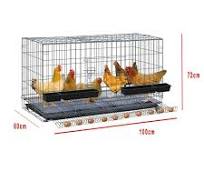 HZH Cage à volaille avec housse imperméable, cages à poulet ...