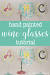 Easy Painted Wine Glass Diy
