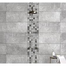 If you're looking to add personality to your bathroom, get inspired with these tile décor ideas. Matt Grey Bathroom Wall Tiles Thickness 5mm Rs 200 Square Feet Kakade Enterprises Id 21652698362