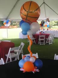 Decorating a sporty themed room. Balloon Decor Gallery South Florida Balloon Decoration Gallery Basketball Baby Shower Sports Baby Shower Sports Baby Shower Theme