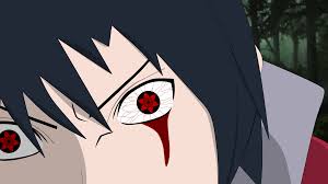 Mangekyou Sharingan Sasuke Bleeding Eye