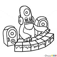The incorporation thrives on the screams of kids spooked by the monsters to generate power for their city. My Singing Monsters Coloring Pages Monster Coloring Pages Singing Monsters My Singing Monsters