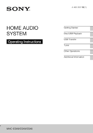 Press menu > sound > hdmi input; Sony Latin Com