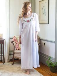 The Beatrice Nighty Is Made In Our Incomparable 100 Skin Soft Cotton And Is Basically The Most Comfo Cotton Night Dress Night Gown Dress Nightgowns For Women