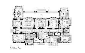 Mansion Floor Plan Plans Luxury