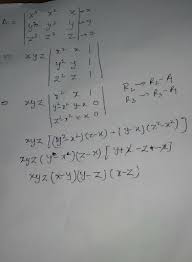 This determinant calculator can assist you when calculating the matrix determinant having between 2 and 4 rows and columns. Using Properties Of Determinants Find The Value Of The Following Determinant X Cube X Square X Y Cube Y Square Maths Determinants 13666629 Meritnation Com