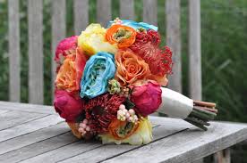 Check spelling or type a new query. Bridal Bouquet Colorful Wedding Bouquet Made Of Silk Flowers Holly S Wedding Flowers