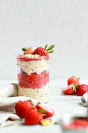 Typically chia seeds are eaten sprinkled on top of muesli or mixed into yogurt, overnight oats etc. Strawberry Overnight Oats Nutrition In The Kitch
