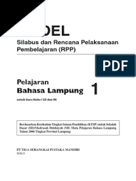 Pelajaran bahasa lampung kelas 7. Buku Bahasa Lampung Kelas 1 Sd Berbagai Buku