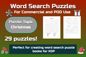 Swimming is a physical activity, which anyone can enjoy at any time of the year provided an indoor pool is available or outsid. 29 Christmas Theme Word Search Puzzles Grafico Por Take It And Teach Creative Fabrica