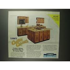 Lowe's kitchen cabinets clearance singapore. 1984 Lowe S Custom Kitchen Cabinets Ad On Ebid Canada 159315613