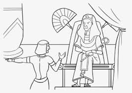 Sarai In Pharaoh S Palace Coloring Page Abram In Egypt Colouring Pages Hd Png Download Kindpng