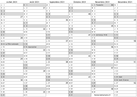 See full list on calendrierfrance.fr Calendrier 2021 Avec Jours Feries En France Et Numero Des Semaines Impression Gratuit Download Pdf