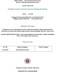 Maybe you would like to learn more about one of these? Makalah Tawuran Antar Pelajar Ipanwicaksono S Blog