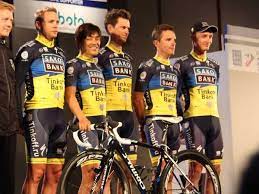 Alberto contador returned from his doping suspension and won. Saxo Bank Cycling Team Traders