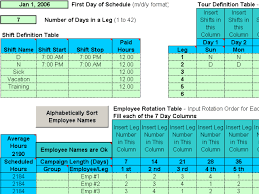 The length of a shift can vary between 8 and 12 hours. Download Rotating Shift Schedules For Your People 5 24