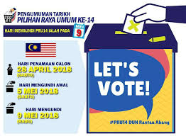 Seramai 14.9 juta pendaftar layak mengundi. Info Pru14 Dun Rantau Abang Home Facebook