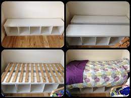 Kallax ikea bed for sale, photos and search by condition with drawers in natural used brand new never used condition price and mattresses at. My First Ikea Hack To Get A Bed To Fit In A Small Room And Create More Floor Space For Playing Ikea Platform Bed Diy Bed Small Space Bedroom
