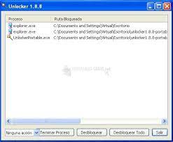Unlocker will kill processes that are blocking your access to content. Descargar Unlocker Portable 1 8 8 Gratis Para Windows