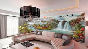 Living room 3d wallpaper for home wall india. Marvellous Wall Painting Ideas Design Living Room Wallpaper Wallpaper Living Room Living Room India