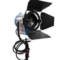 Fresnel 1000w luz contínua