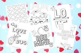 Check out our love bugs valentine printable selection for the very best in unique or custom, handmade pieces from our shops. Valentine S Day Coloring Pages 6 Free Printables Simply Bessy