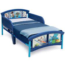 Disney Pixar Toy Story 4 Plastic Toddler Bed By Delta Children Walmart Com Walmart Com