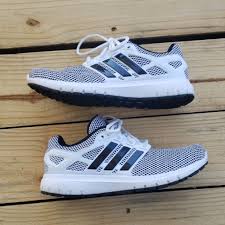 Black And White Adidas Running Shoes Adidas Ortholite Cloudfoam Running Shoes Adidas Running Shoes Running Shoes Shoes