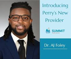 Introducing Perry's new provider Dr. AJ Foley. Dr. Foley is a native of Des  Moines and an Urbandale High School graduate. He completed his  undergraduate degree at lowa State University in Kinesiology