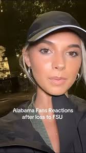Alabama fans reactions to losing to FSU #fsu #alabama #bama #rolltide  #noles #tallahassee