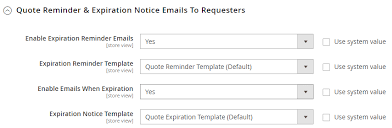 You can set a default quote expiration period in your account settings. Request For Quote User Guide Mageplaza Latest Documentation