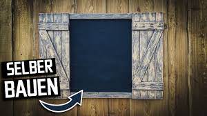 Fensterladen bauanleitung zum selberbauen 1 2 do com deine. Vintage Fensterladen Tafel Selber Bauen Monika Siesing Youtube