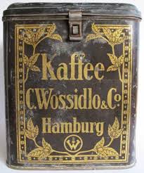 C Wossidlo Coffee Kutular