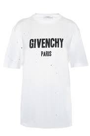 Hubert james taffin de givenchy launched the label in 1952 as a line of simple, light separates. T Shirt With Holes Givenchy Vitkac Germany