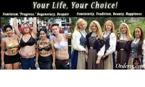 In doing so, feminist theory shines a light on social problems, trends, and issues that are otherwise overlooked or misidentified by the historically dominant male. Your Life Your Choice Feminism Progress Degeneracy Despair Femininity Tradition Beauty Happiness Rules Order Co Feminism Meme On Me Me