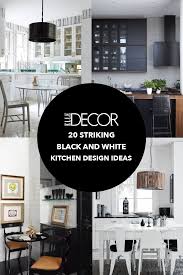 Some people can't see the difference, but there are some distinctions between them. 26 Gorgeous Black White Kitchens Ideas For Black White Decor In Kitchens