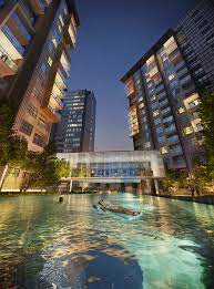 Zeva condo 2r2b, 1036sf, l shape glass window , Zeva Trinity Group
