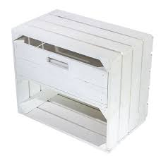 Sie lassen das esszimmer rund um die uhr aufgeräumt erscheinen und. Neue Holzkisten In Weiss Mit Schublade