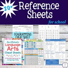 11th grade math worksheets & printables. 20 Reference Sheets For School Simple Living Creative Learning