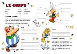 Le Corps Asterix Et Obelix Corps Le Corps Corps Humain