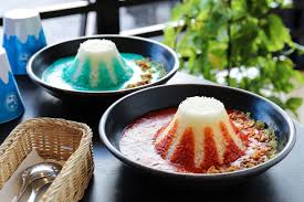 Red Mount Fuji Curry Inspired By Japanese Ukiyo E Painter Hokusai Moshi Moshi Nippon Ããããã«ã£ã½ã