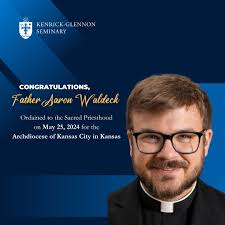 Today, seven men from Kenrick-Glennon Seminary were ordained priests of  Jesus Christ! Congratulations to... Fr. Jeffrey Fennewald, Archdiocese of  St. Louis Fr. Robert Lawson, Archdiocese of St. Louis Fr. Joseph Martin,  Archdiocese