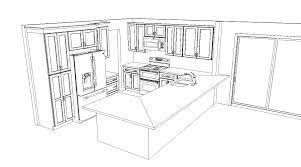 The blackish dark hardwood defines elegance and so the stone table top. G Shaped Kitchen Layout Designs Cabinetselect Com