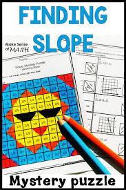 Check Out This Fun Finding Slope Activity Great For The Algebra 1 Or Middle School Math Maths Activities Middle School Math Games Middle School Finding Slope