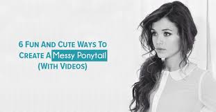 Well here are a couple of easy and trendy hairstyles for you to spice things up the right way. 10 Easy Tips To Master The Messy Ponytail In No Time