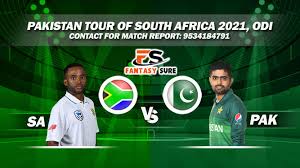 More you get match previews, team news, injury update, playing11, and top fantasy picks and today dream11 prediction on fantasy expert news. Sa Vs Pak Dream11 Prediction South Africa Vs Pakistan Pakistan Tour Of South Africa 2021 1st Odi Match Team News Playing 11 Fantasy Sure