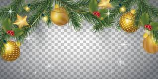 Download Transparent Background With Christmas Decoration For Free Vector Free Christmas Decorations Transparent Background