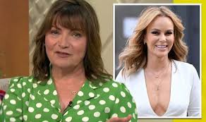 Actress and singer, amanda holden will be taking the reins of the eurovision spokesperson, where she will be delivering the results of the uk professional jury vote live from london. Lorraine Kelly Offers Tips To Amanda Holden Ahead Of Nerve Wracking Eurovision 2021 Job Celebrity Tidings