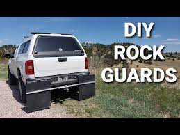 Hitch Mounted Rock Guards DIY - YouTube