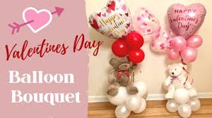 Receive same day delivery at many locations across usa at no extra fees. Diy Valentine S Day Balloon Bouquet Valentine S Day Balloon Tutorial Valentine S Day Gift Ideas Youtube